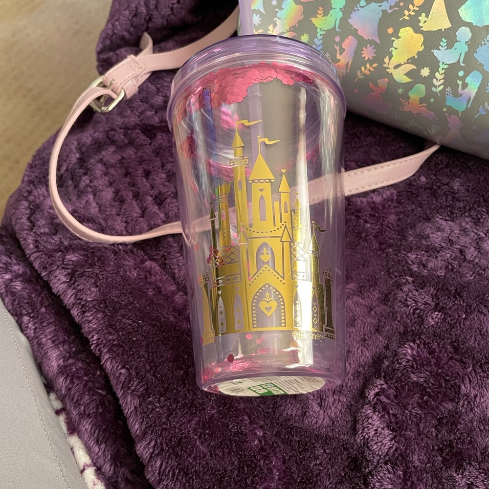Disney Princess Iridescent Bag with Pink Strap - Picture 8 of 10
